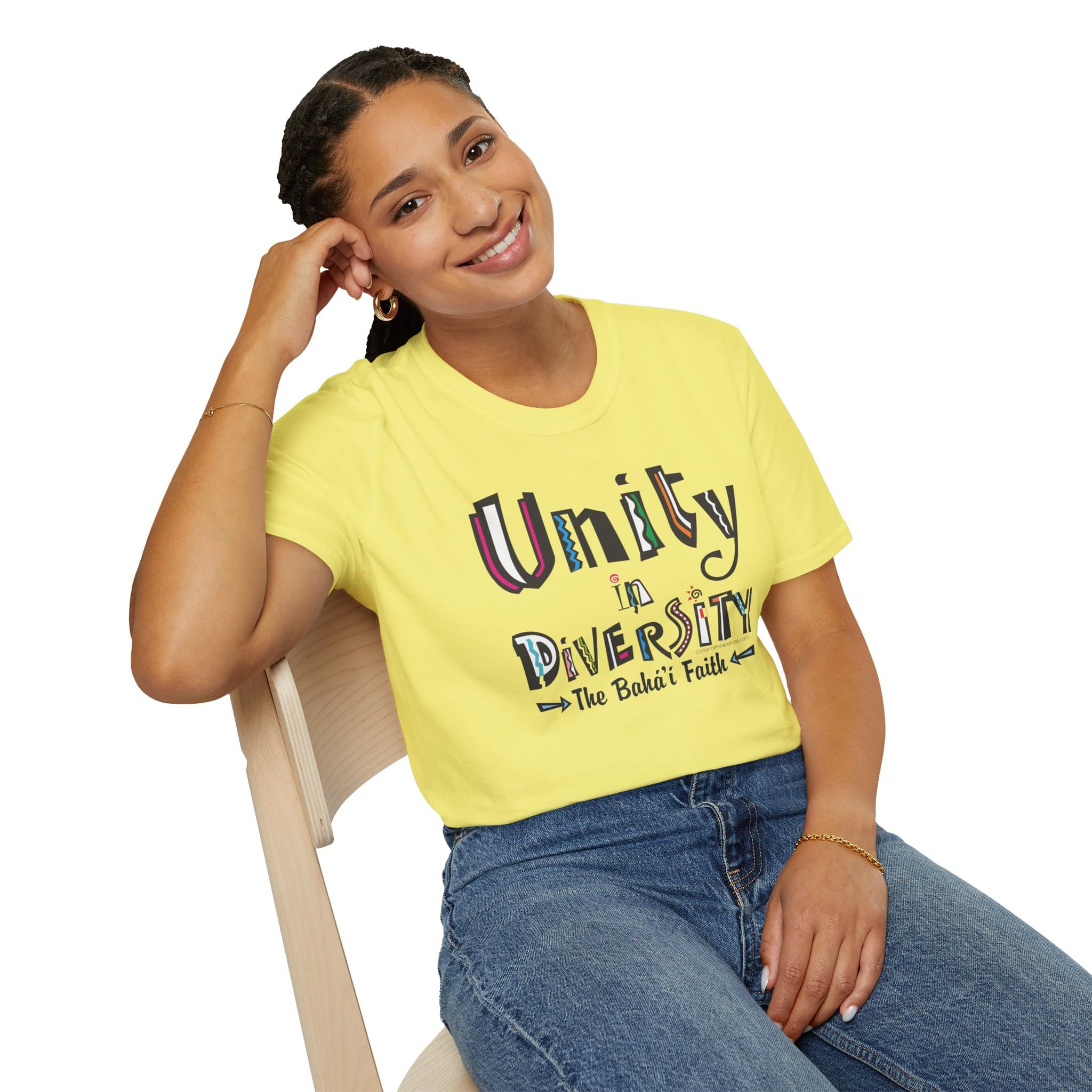 Unity in Diversity T-Shirt with Baha'i Faith - Image 12