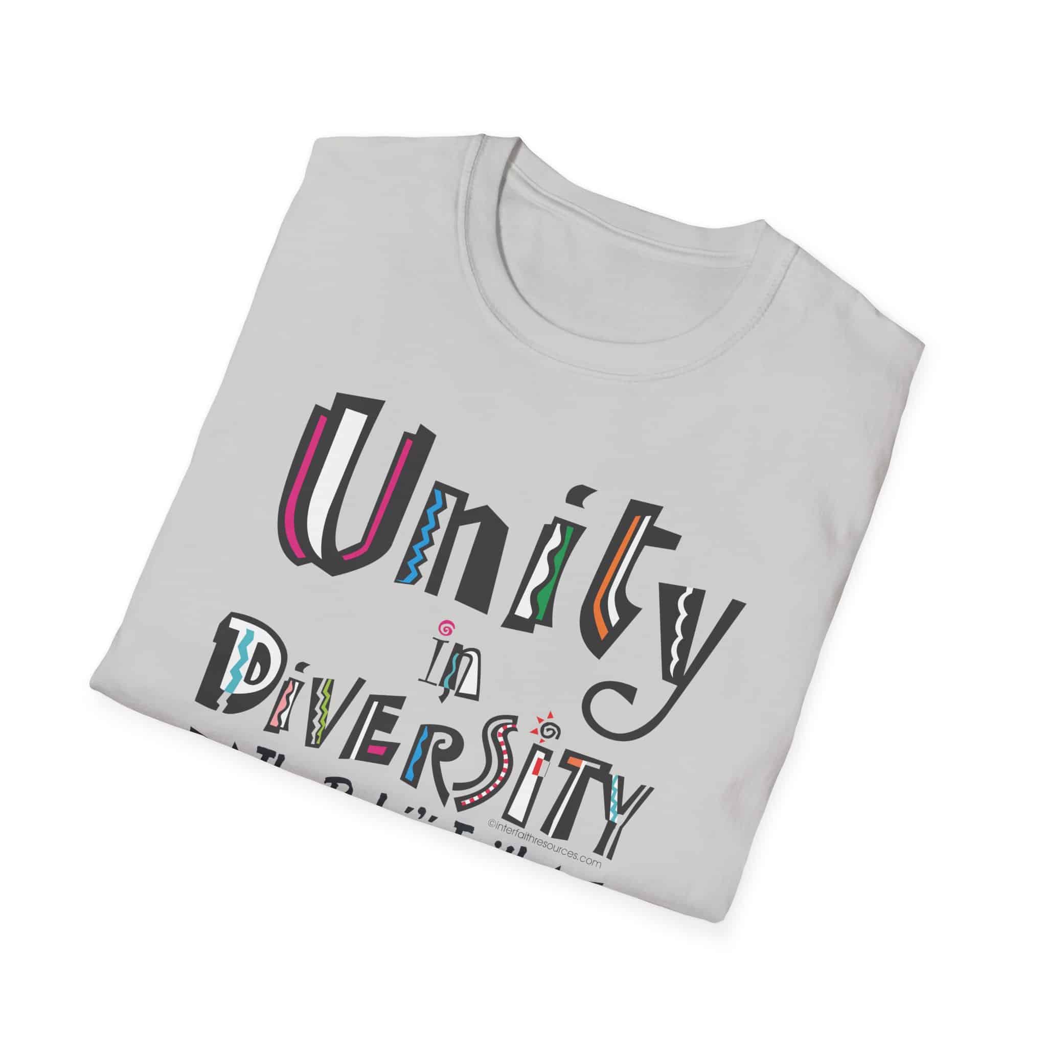 Unity in Diversity T-Shirt with Baha'i Faith - Image 5