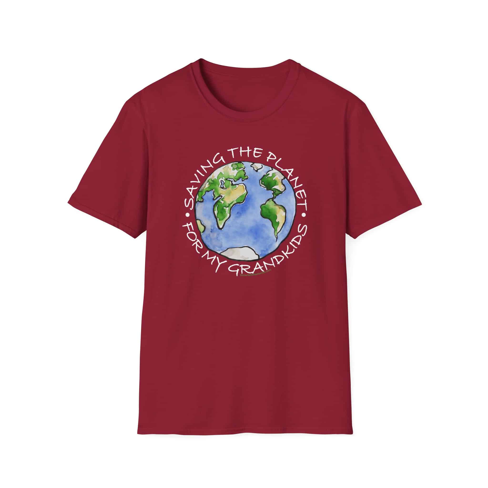 "Saving the Planet for My Grandkids" T-Shirt for Globally Conscious Grandparents - Image 22