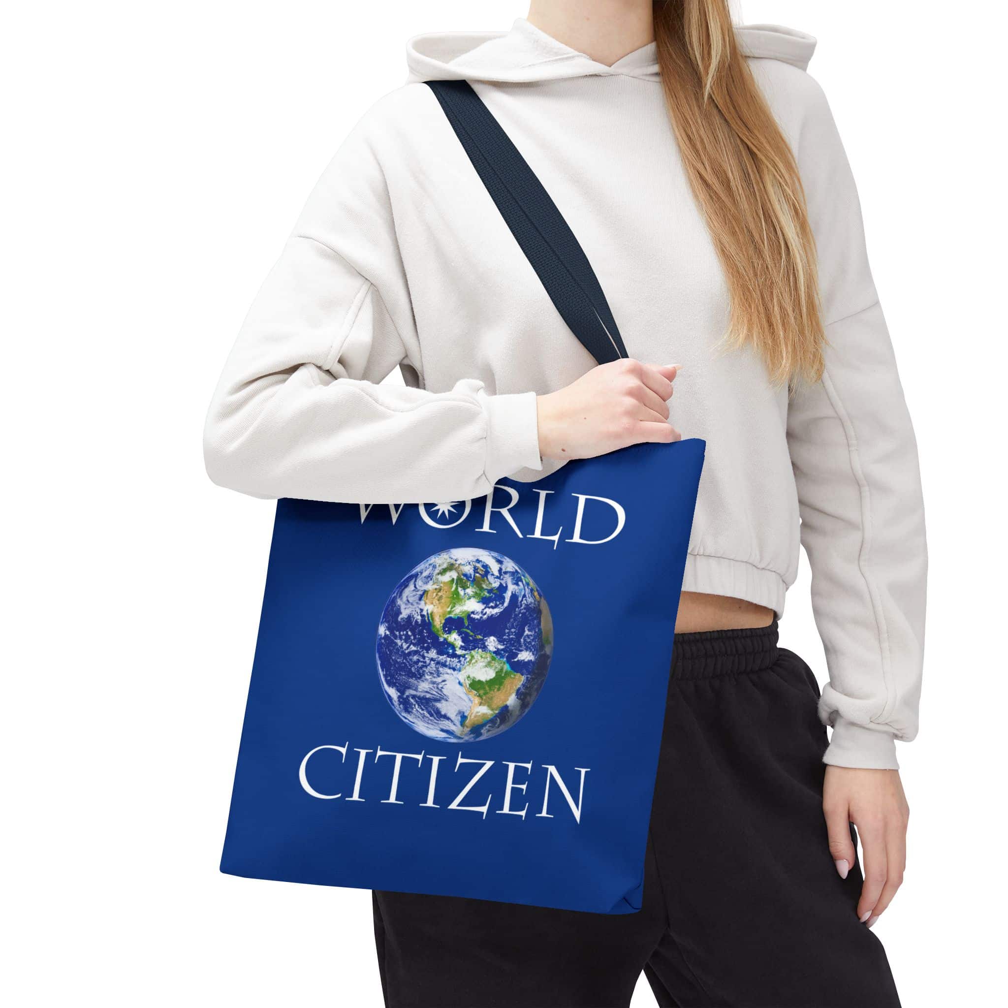 World Citizen/My Home 2-sided Tote Bag in 3 sizes - Image 4