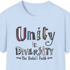 Unity in Diversity T-shirt with Baha'i Faith