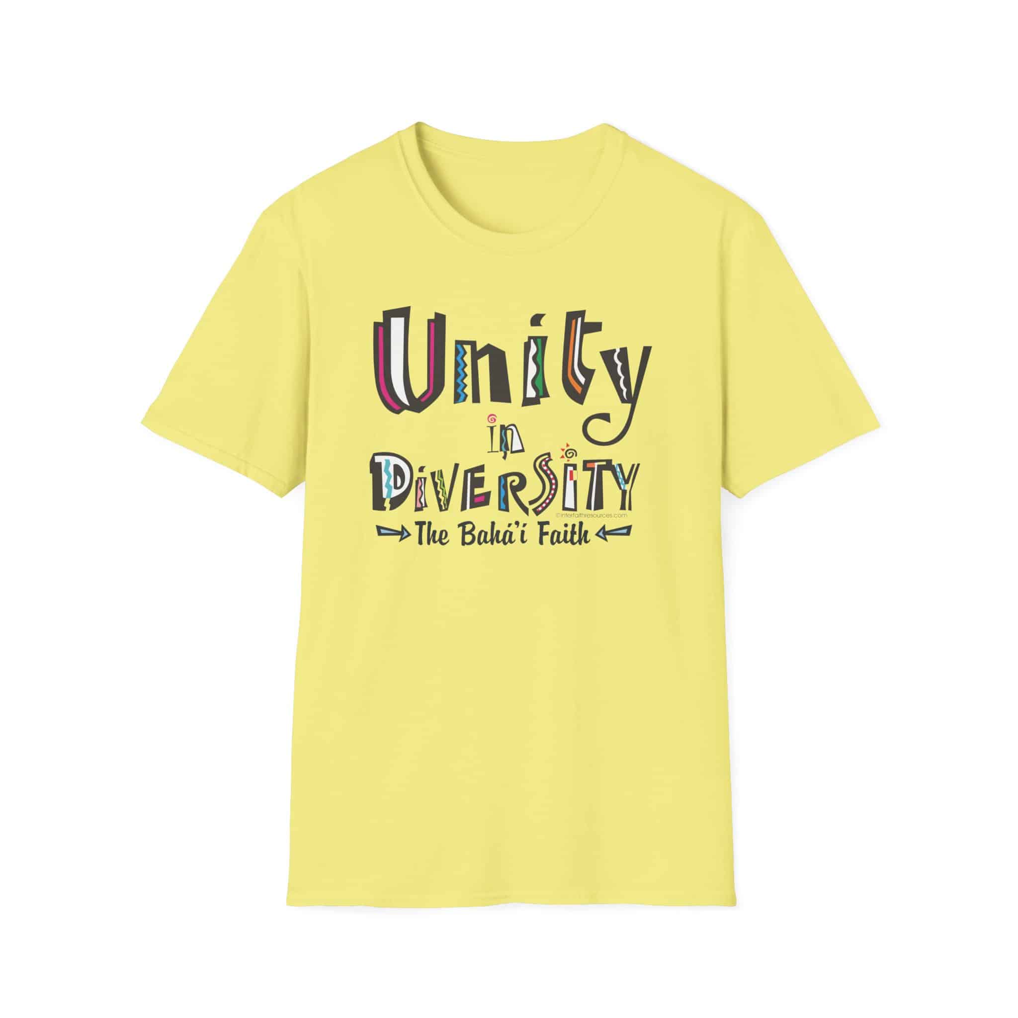 Unity in Diversity T-Shirt with Baha'i Faith - Image 10