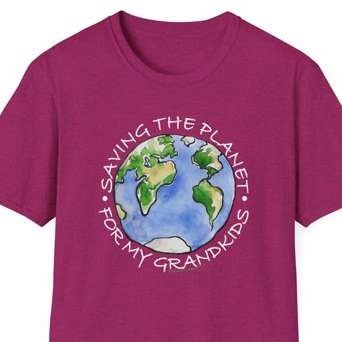 Saving the Planet for My Grandkids T-shirt