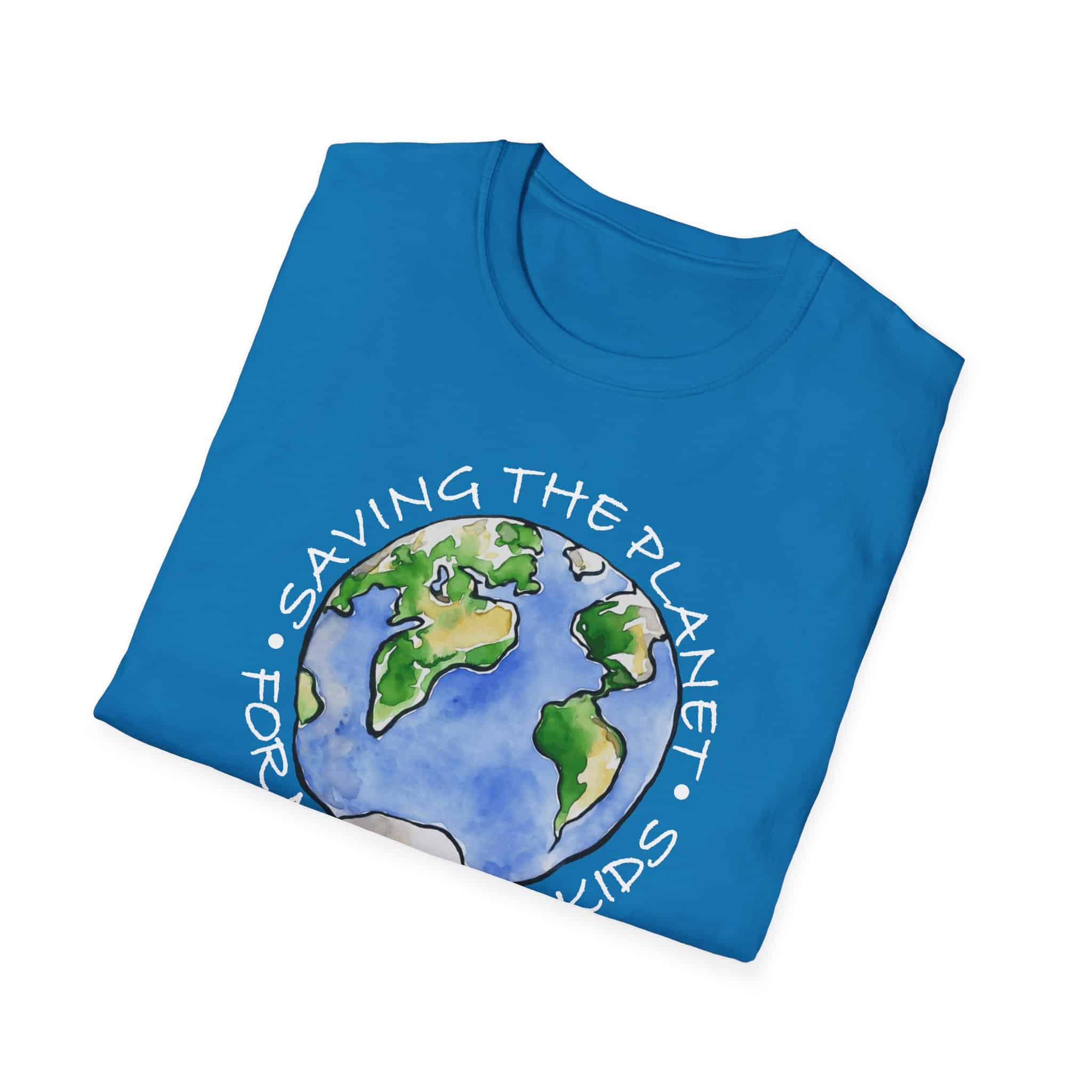 "Saving the Planet for My Grandkids" T-Shirt for Globally Conscious Grandparents - Image 11