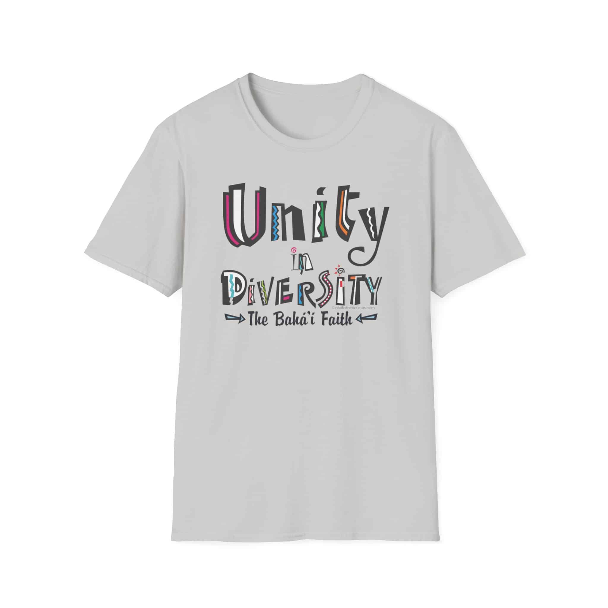 Unity in Diversity T-Shirt with Baha'i Faith - Image 4