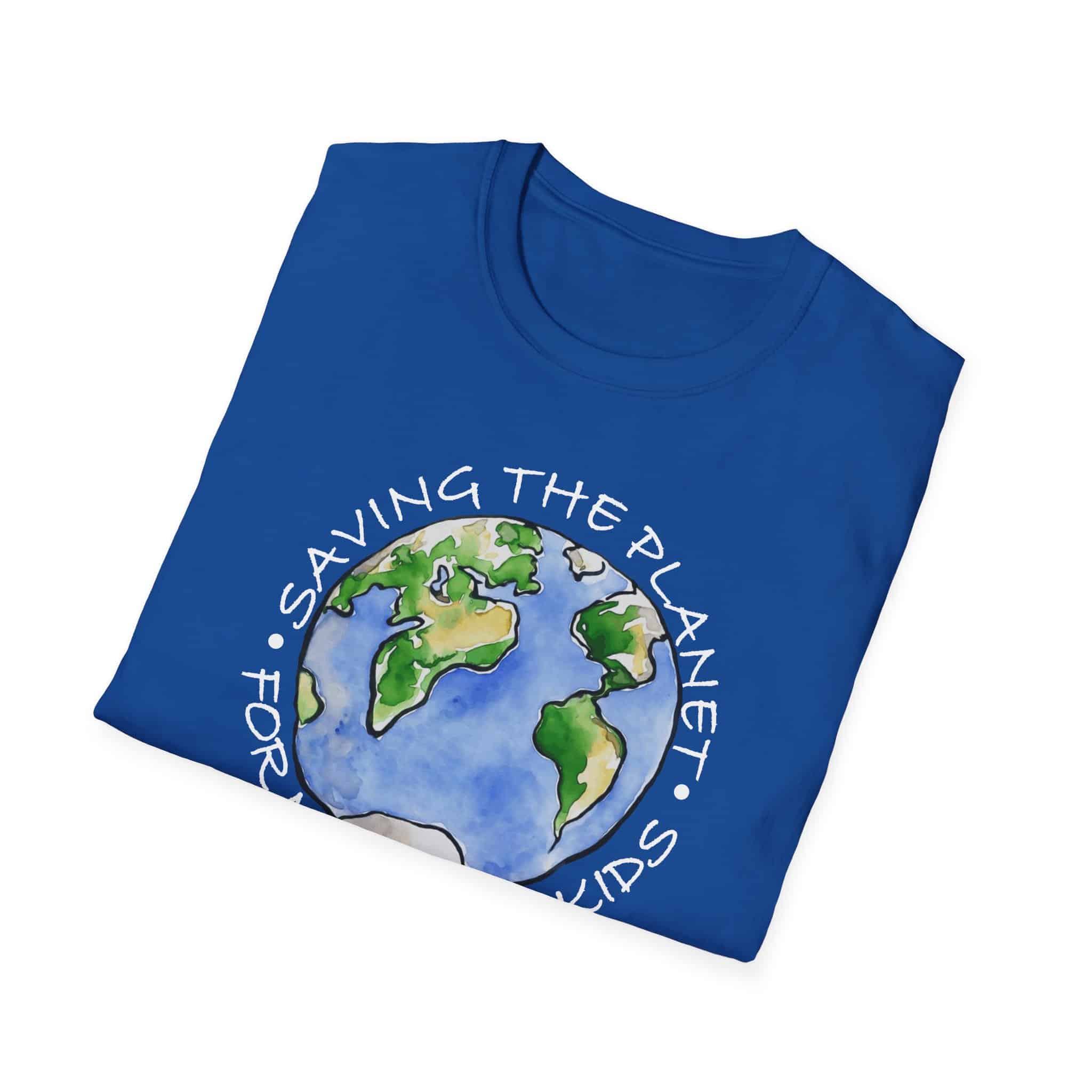 "Saving the Planet for My Grandkids" T-Shirt for Globally Conscious Grandparents - Image 14
