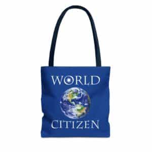 World Citizen/My Home 2-sided Tote Bag in 3 sizes