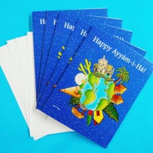 Ayyam-i-Ha cards with envelopes