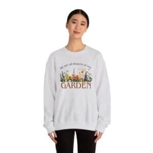 Flowers of One Garden Crewneck Sweatshirt - Ash