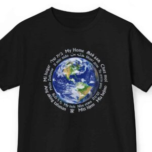 My Home [earth] in 18 languages Kid's T-shirt