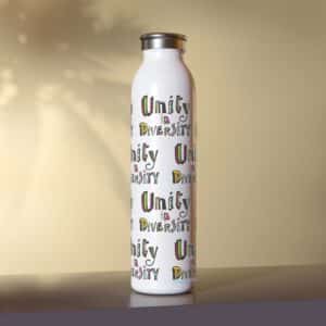 Unity in Diversity Insulated Slim Water Bottle