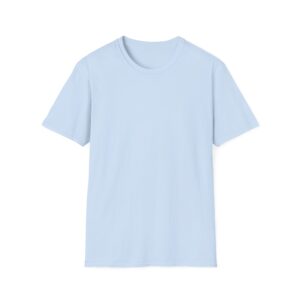 “Color Your Life with Character” Virtue Crayon T-Shirt – Light Blue NOT printed on the front