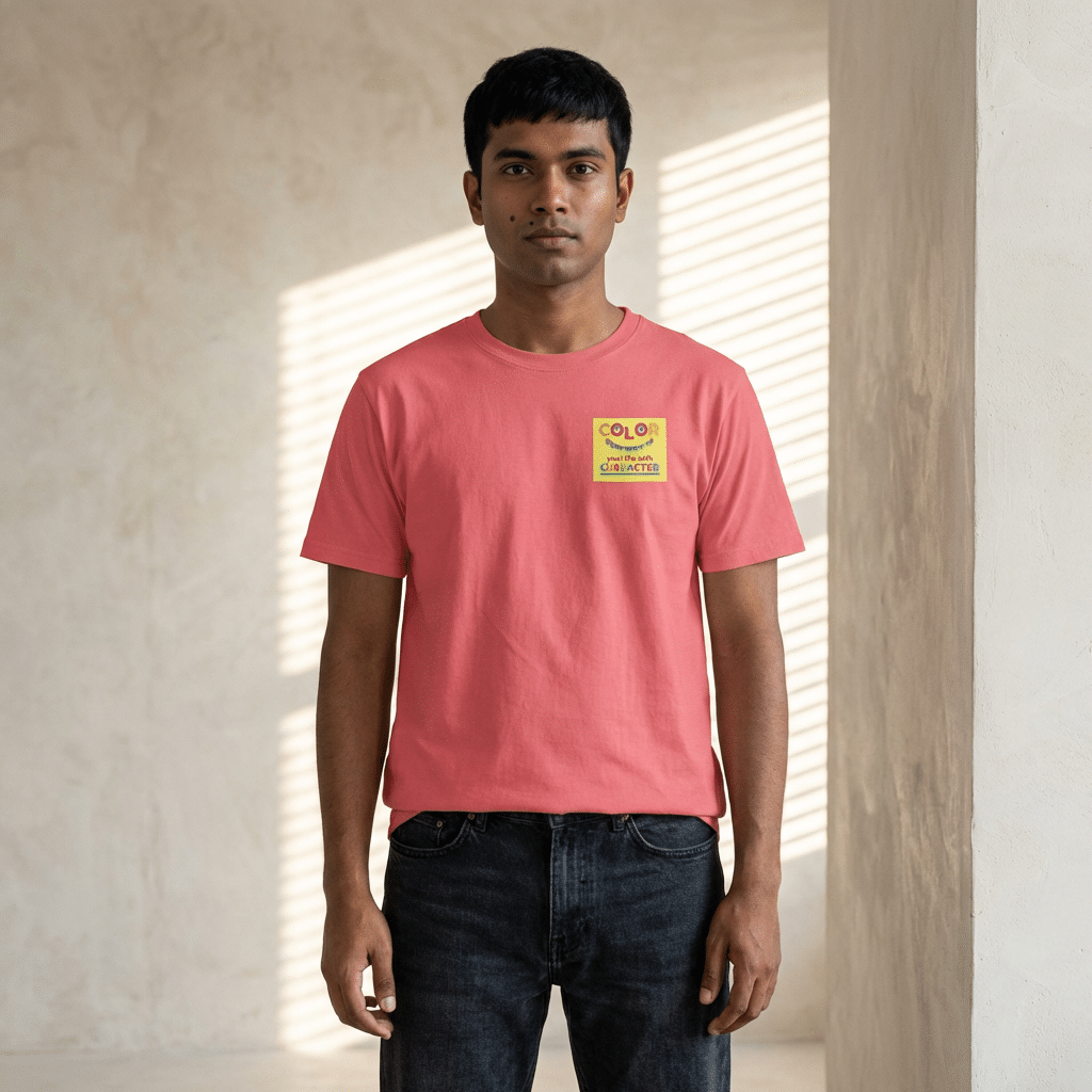 "Color Your Life with Character" Virtue Crayon T-Shirt - TWO versions - Image 8