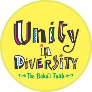 Unity in Diversity Button with Baha'i Faith