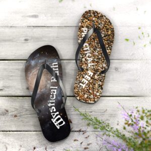 Mystical Path/Practical Feet Flip Flops