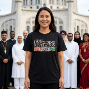 A Single UNFOLDING Revelation - The Baha'i Faith T-Shirt