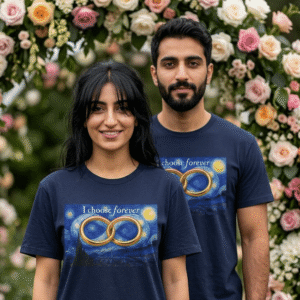 I choose forever T-shirts make great wedding gifts