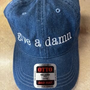 Give a Damn Denim Hat