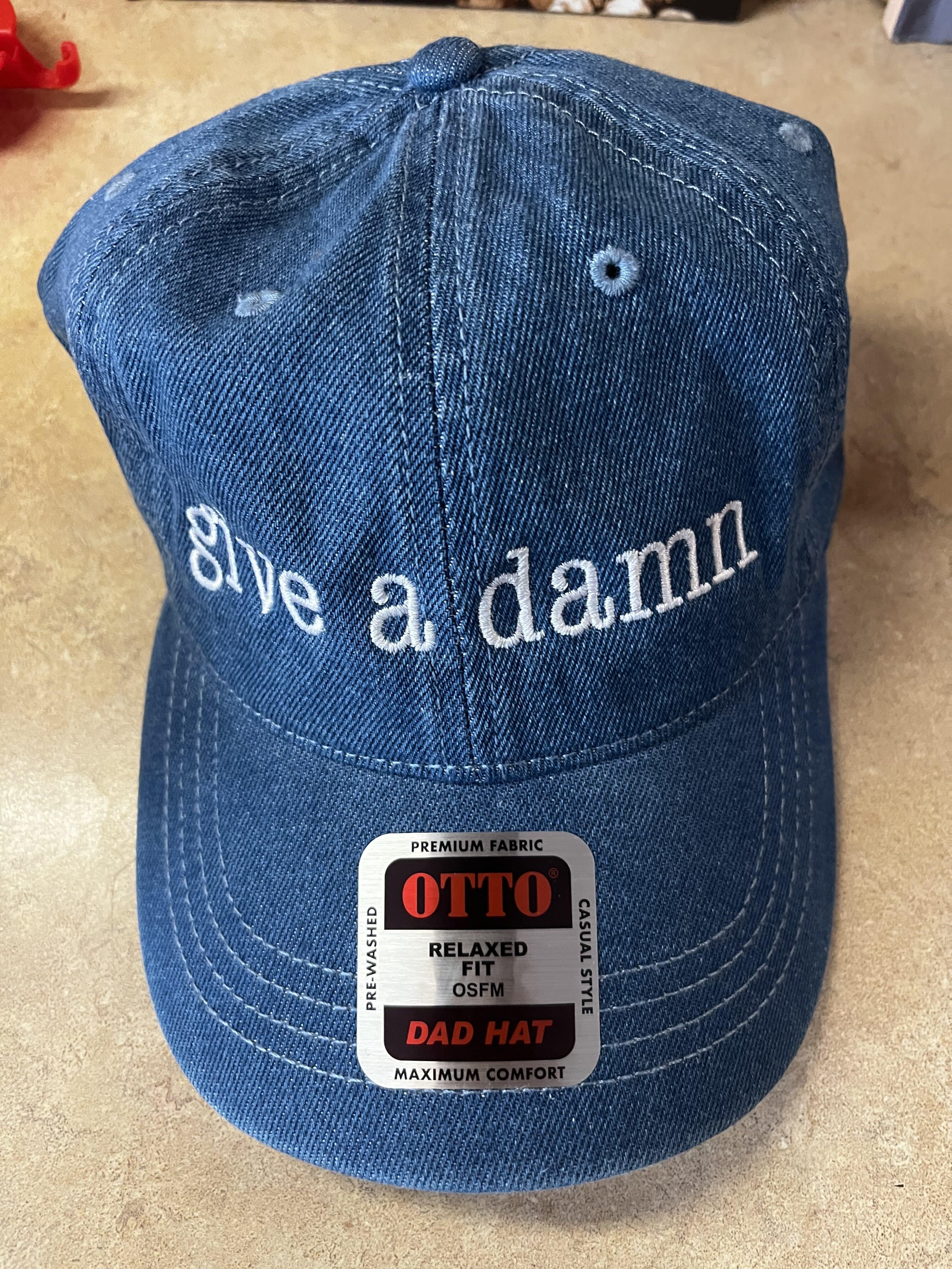Give a Damn Denim Hat