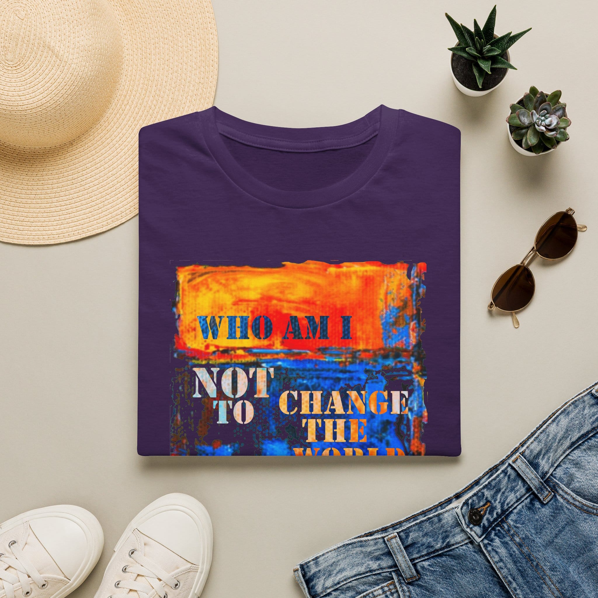 Who Am I NOT to Change the World T-Shirt - Image 24