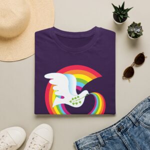 Rainbow Peace Dove T-shirt
