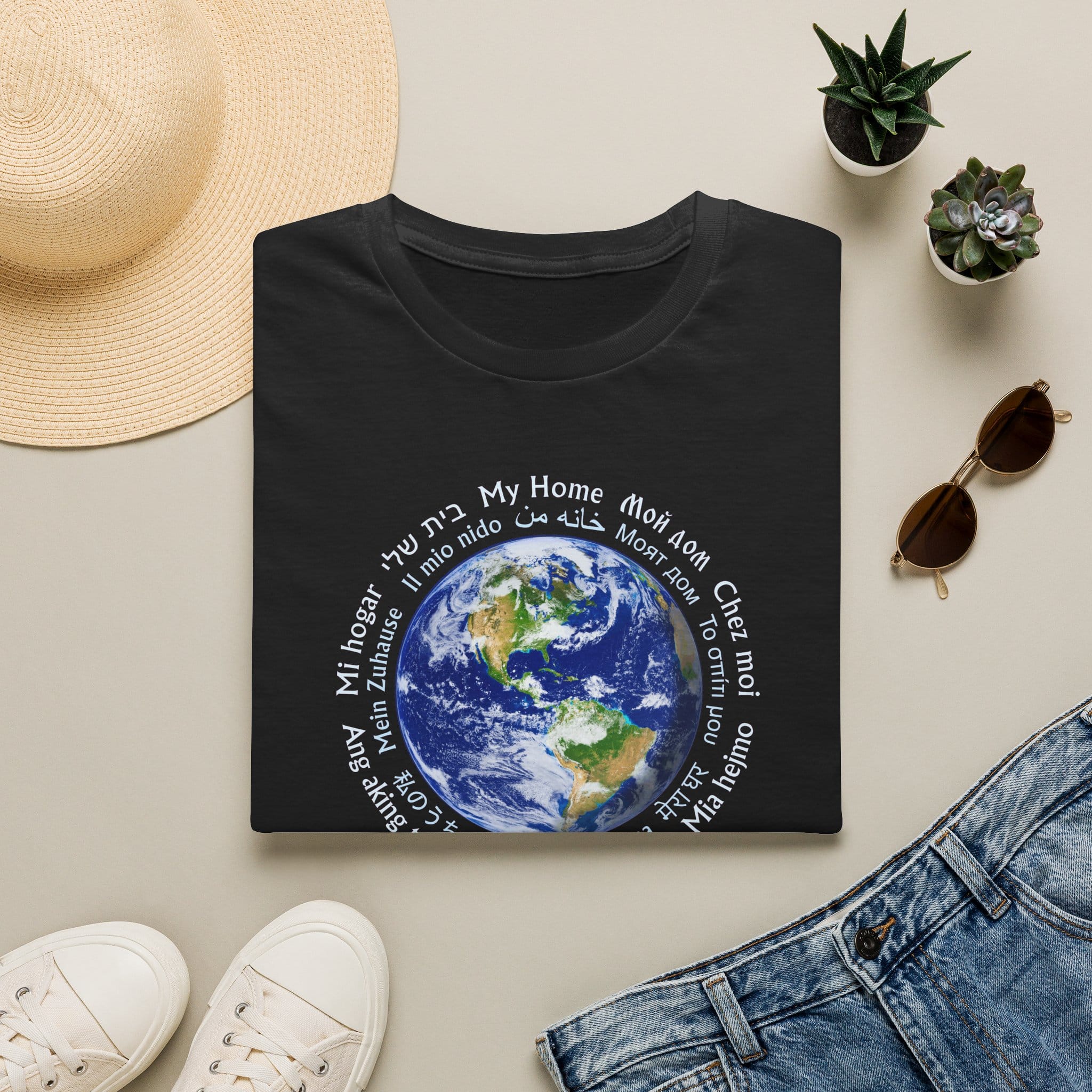 Earth - My Home T-Shirt in 18 Languages - Image 5