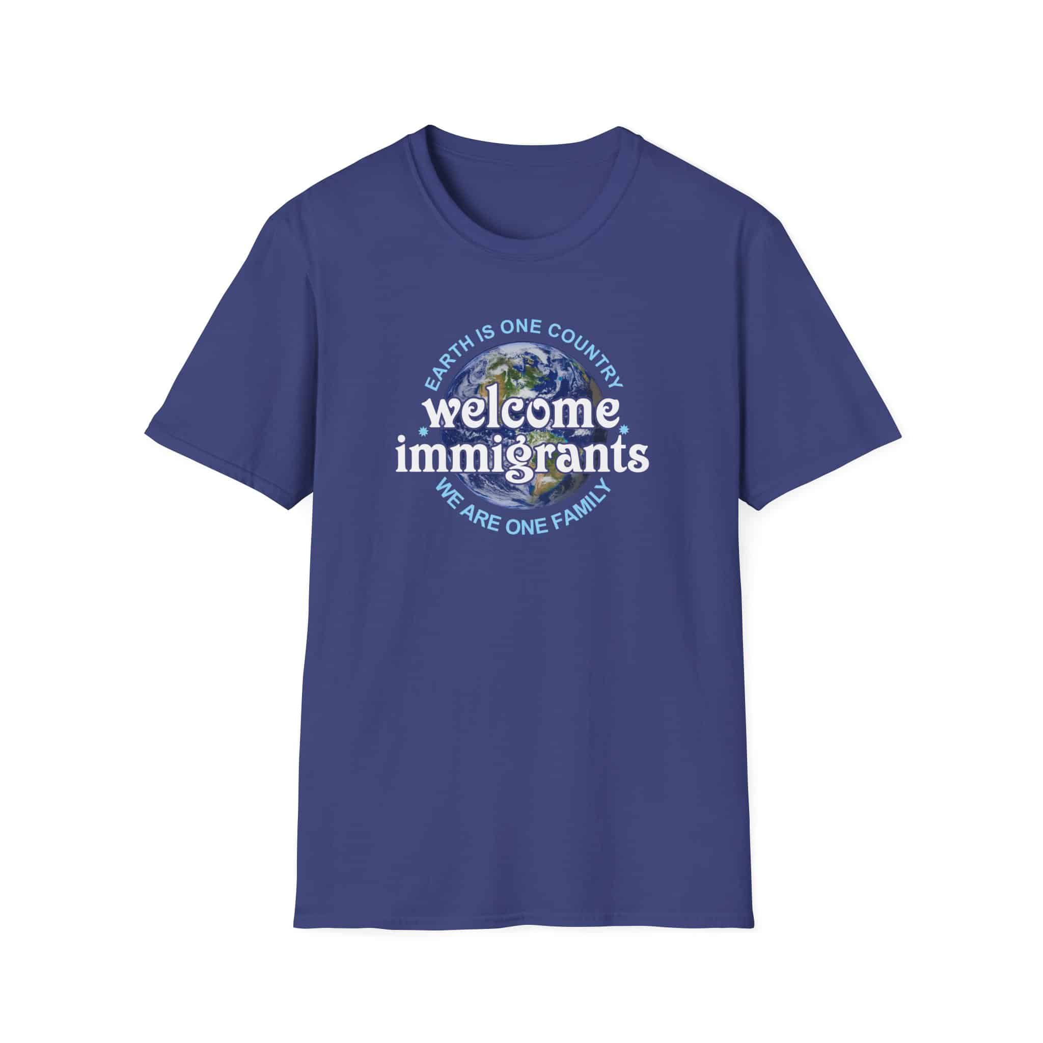Welcome Immigrants Softstyle T-Shirt - Image 19