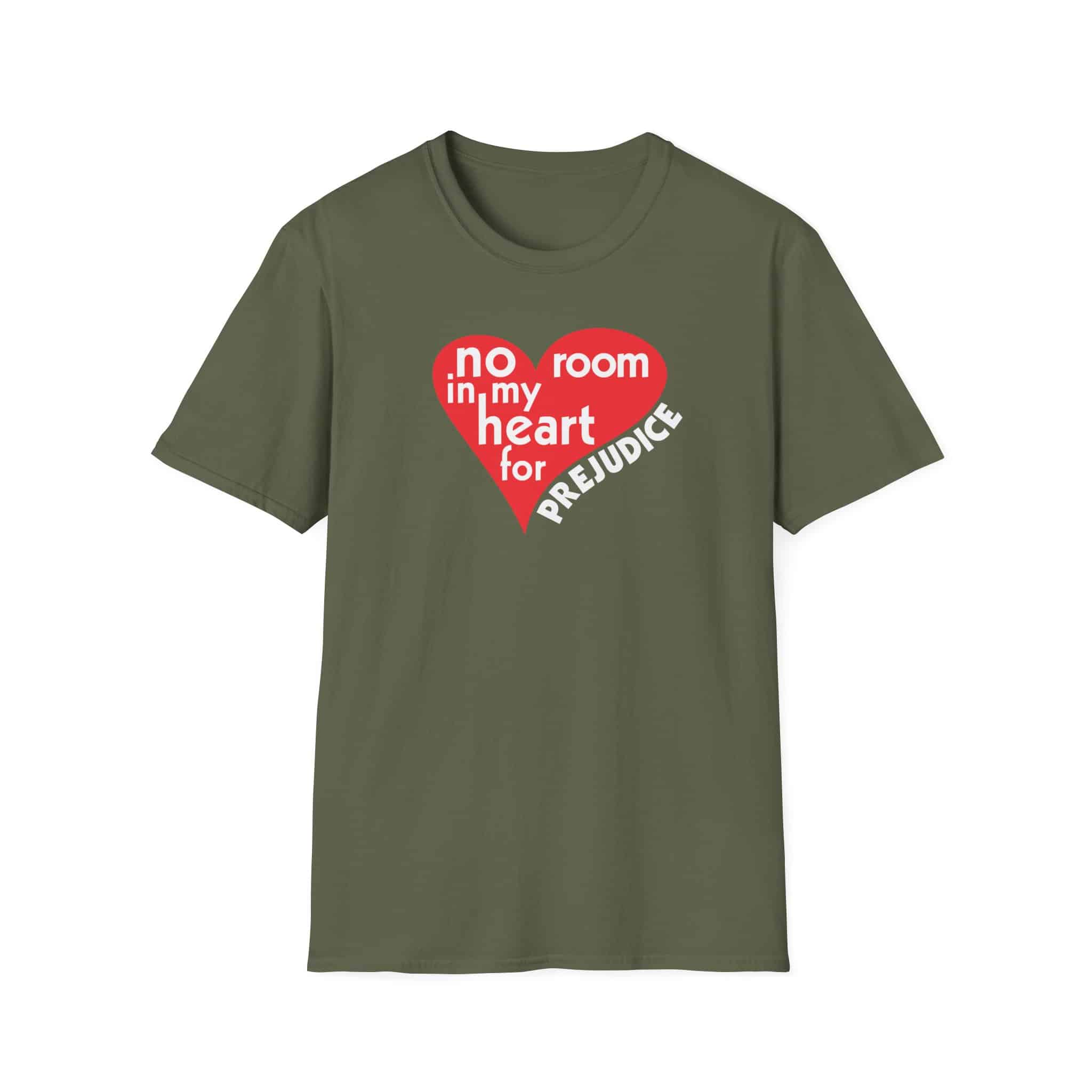 No Room in My Heart for Prejudice Cotton Softstyle T-Shirt - Image 13
