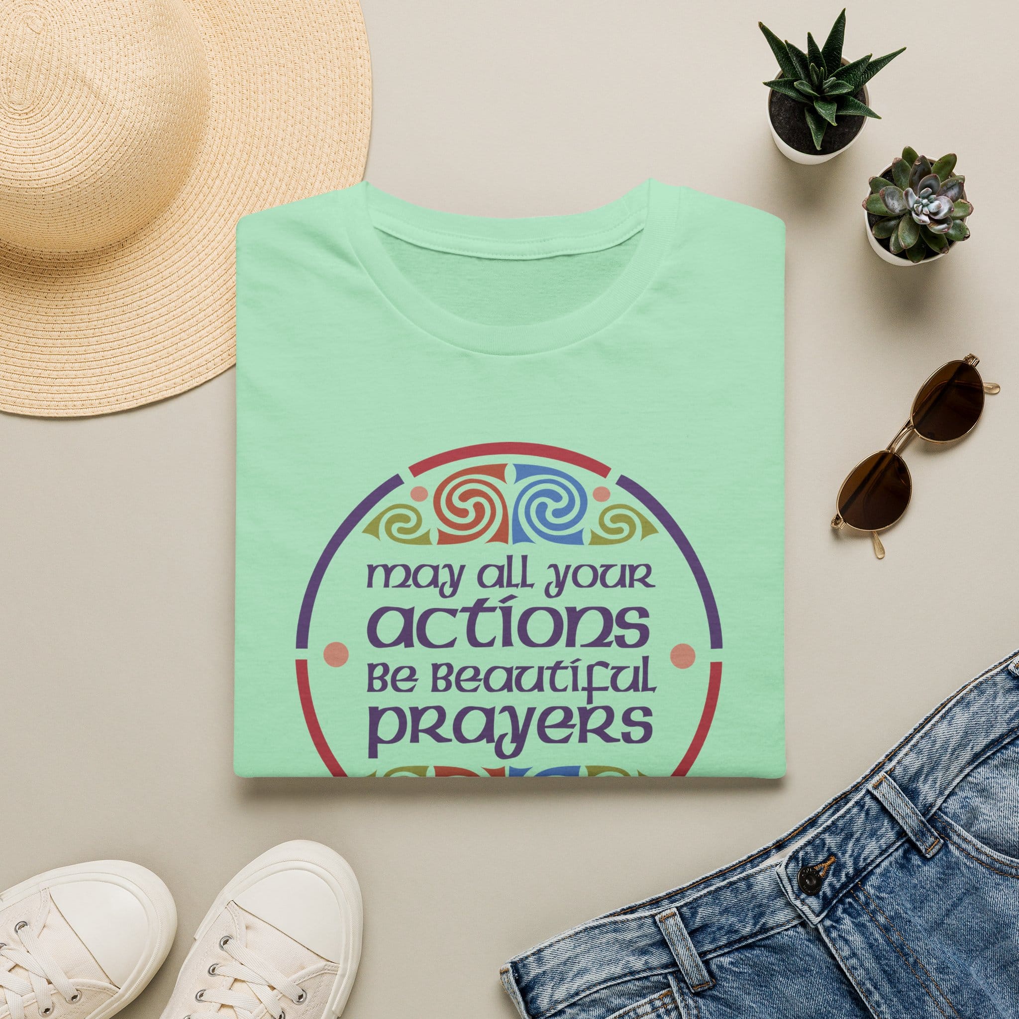 May all your actions be beautiful prayers T-Shirt - Two Versions - Image 18