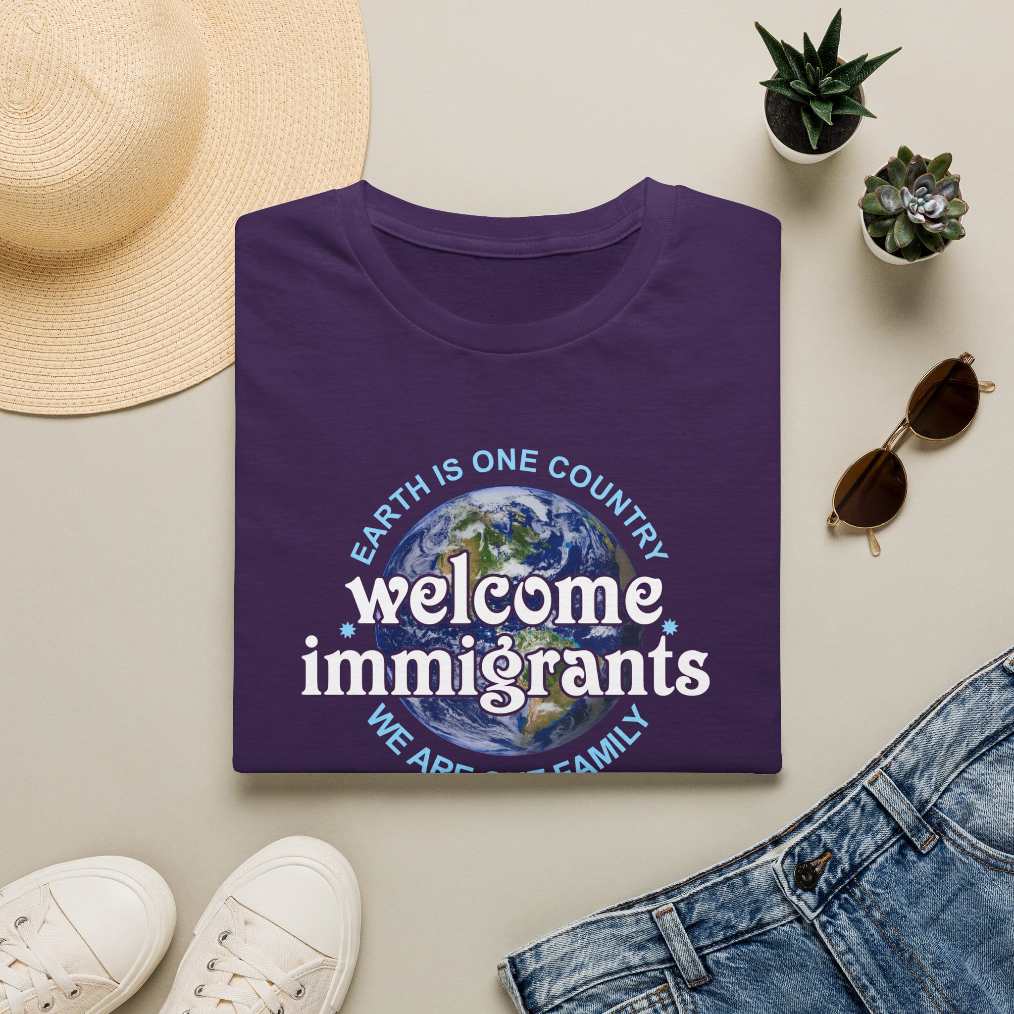 Welcome Immigrants Softstyle T-Shirt - Image 20