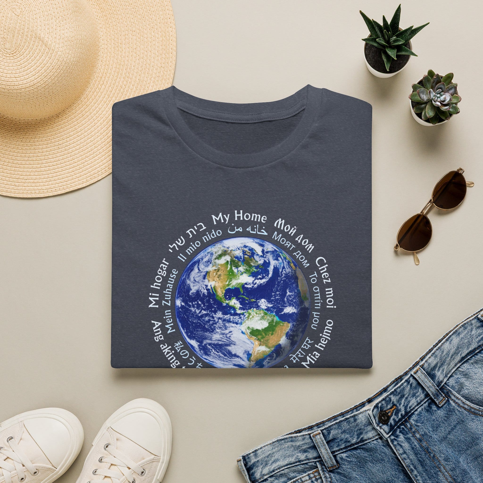 Earth - My Home T-Shirt in 18 Languages - Image 15