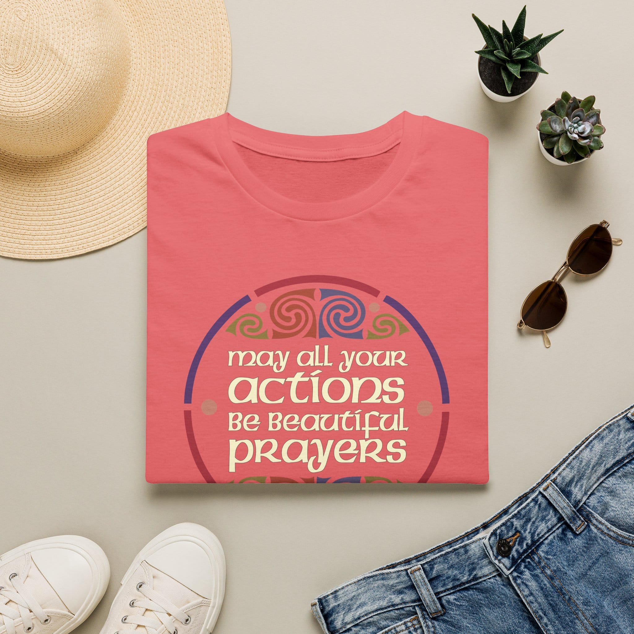 May all your actions be beautiful prayers T-Shirt - Two Versions - Image 9