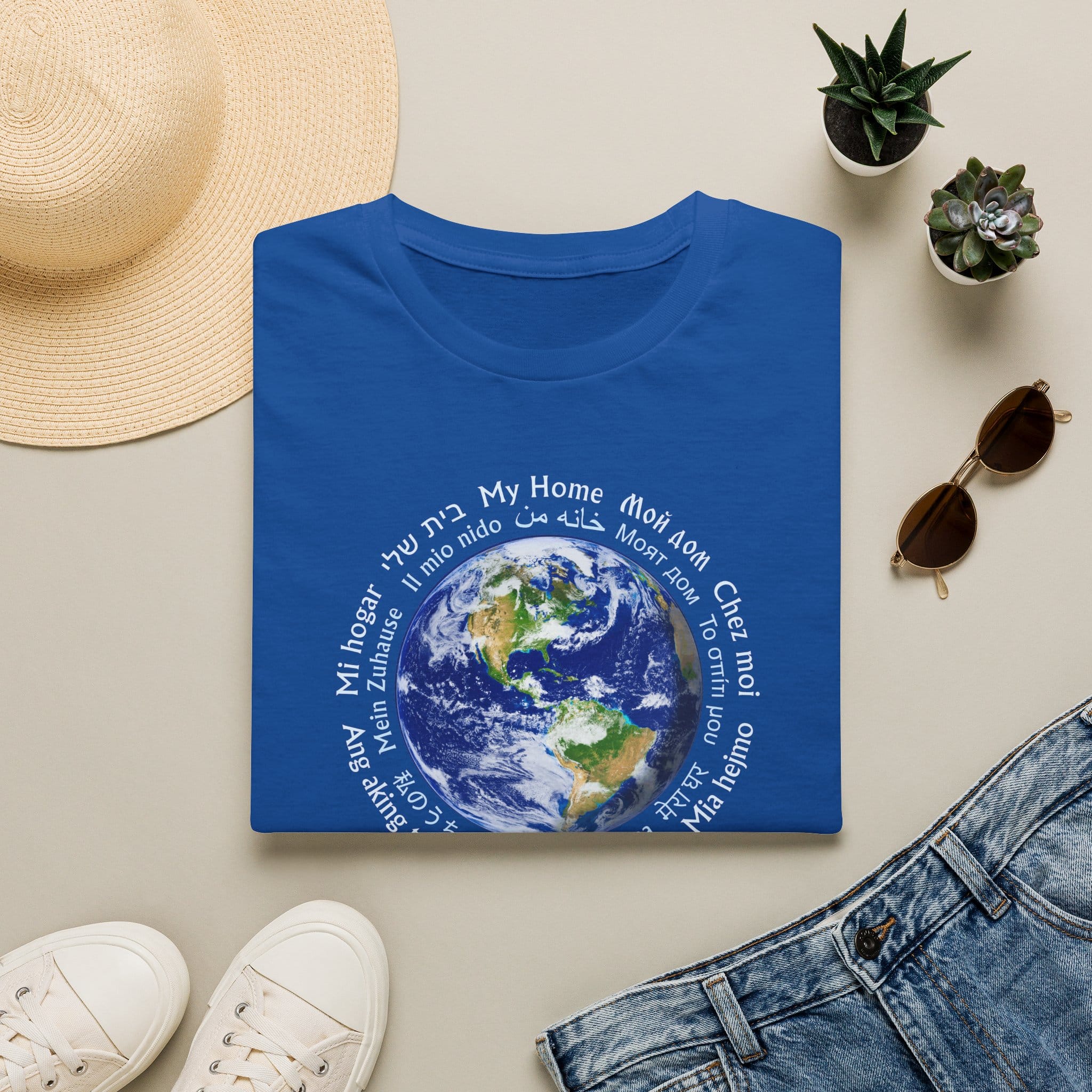 Earth - My Home T-Shirt in 18 Languages - Image 11