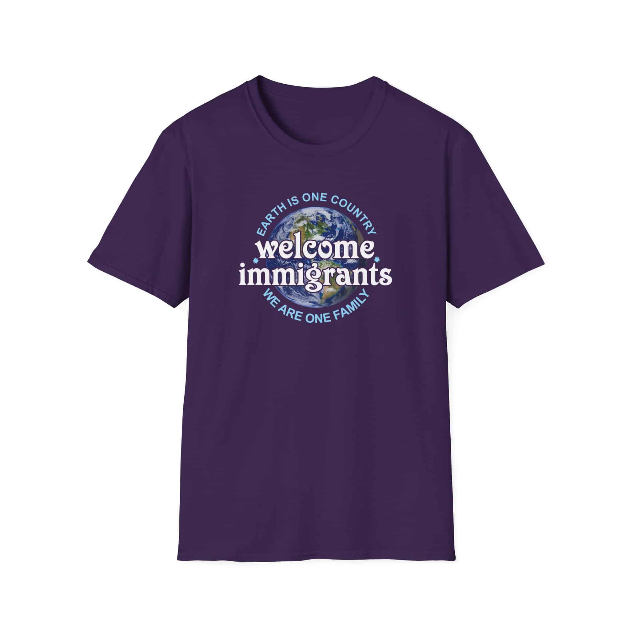 Welcome Immigrants Softstyle T-Shirt - Image 22