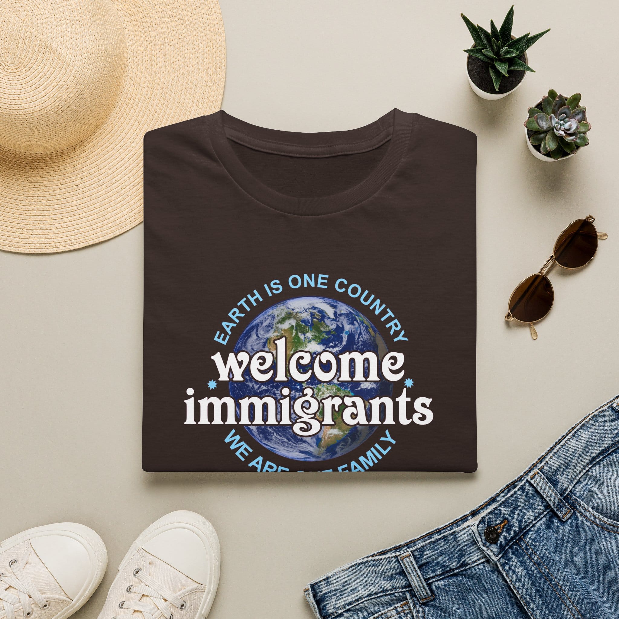 Welcome Immigrants Softstyle T-Shirt - Image 8