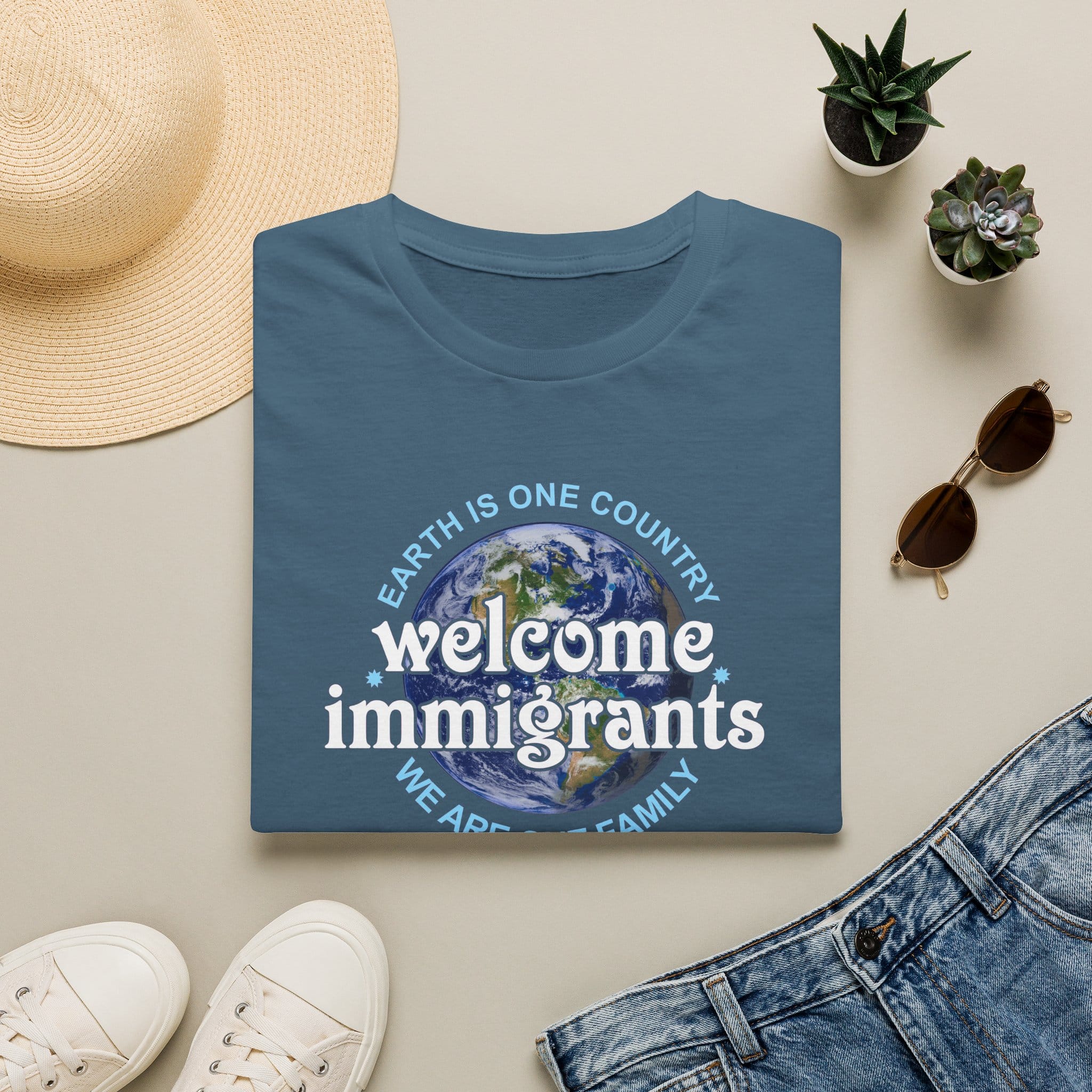Welcome Immigrants Softstyle T-Shirt - Image 14
