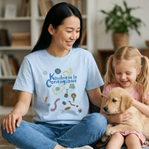 Kindness is Contagious - Unisex Softstyle T-Shirt