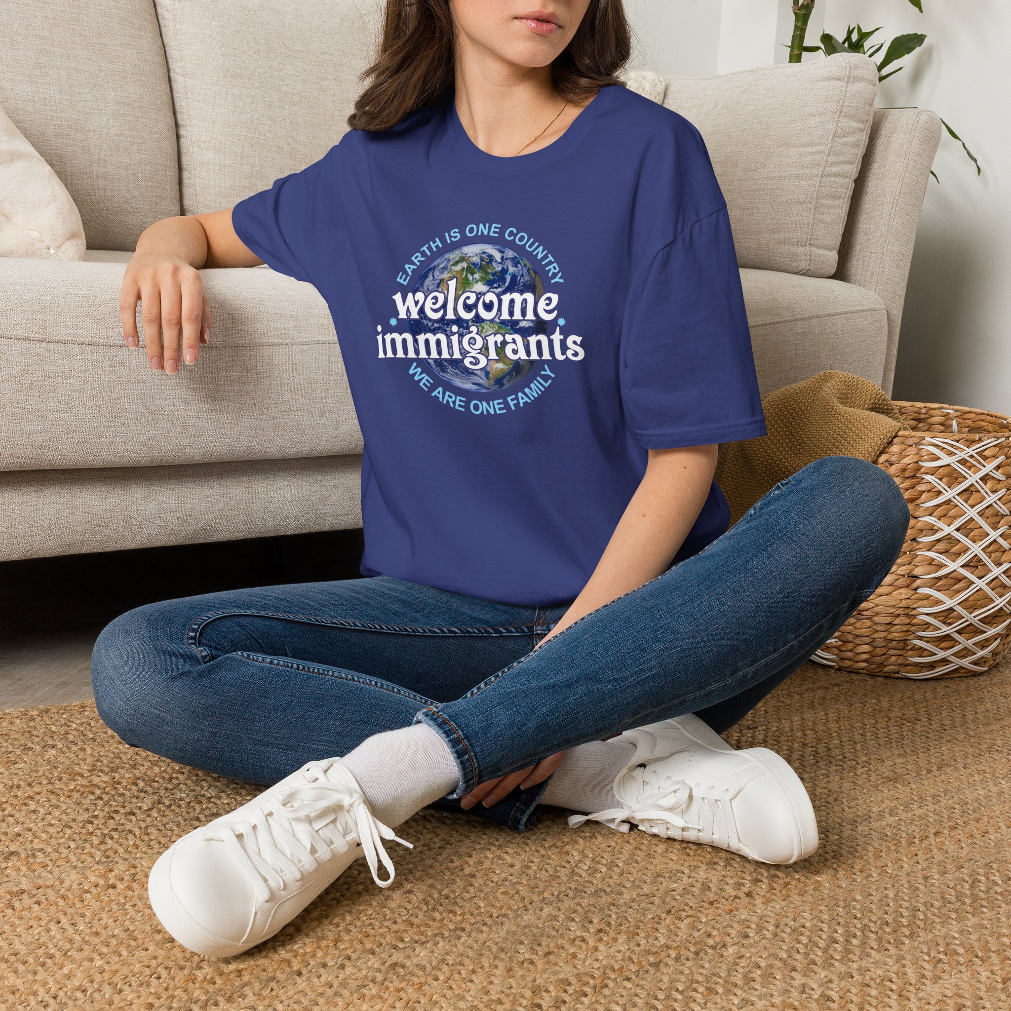 Welcome Immigrants Softstyle T-Shirt - Image 18