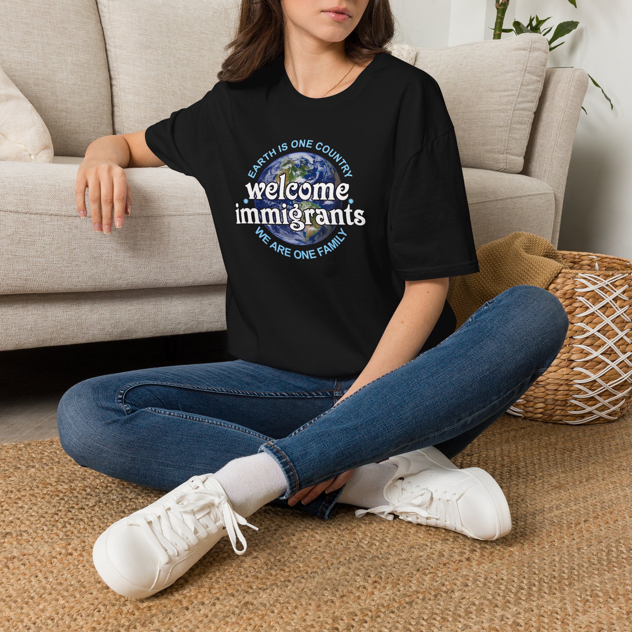 Welcome Immigrants Softstyle T-Shirt - Image 6