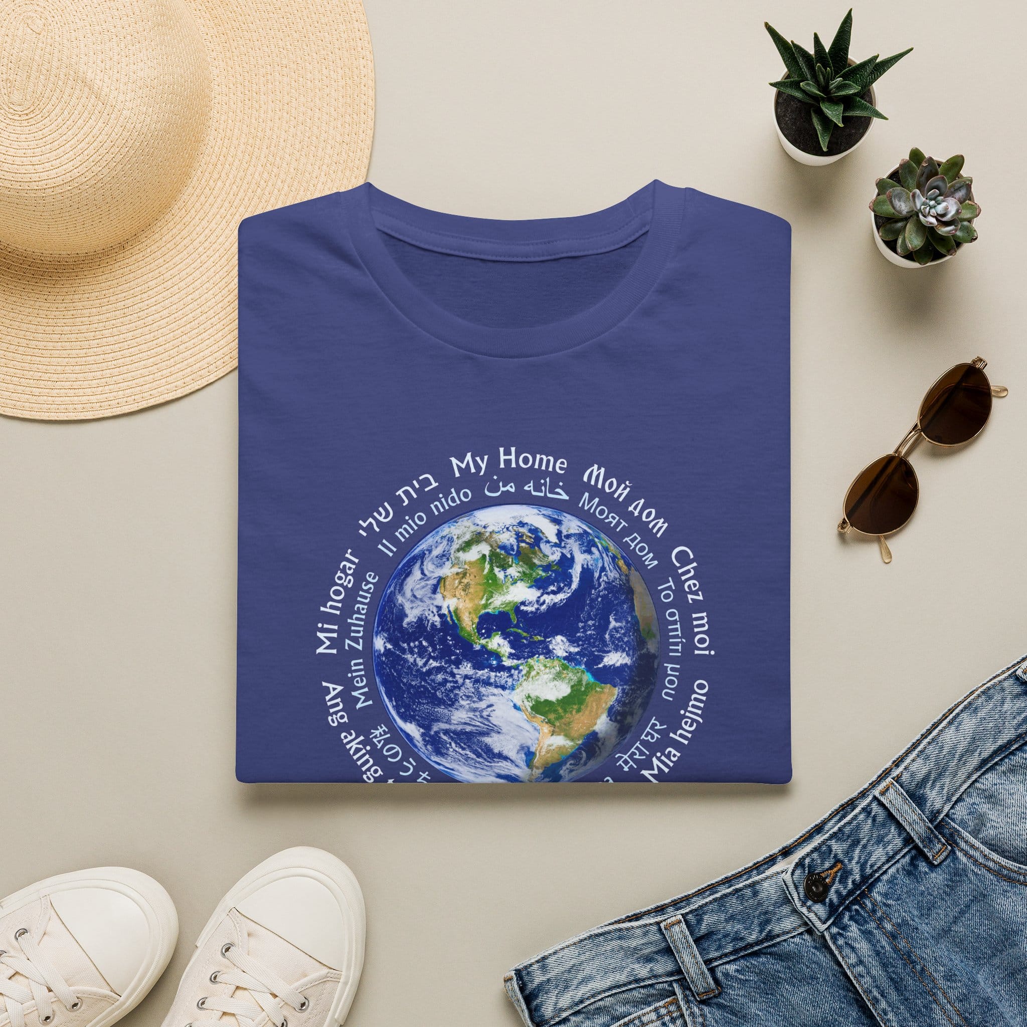 Earth - My Home T-Shirt in 18 Languages - Image 3