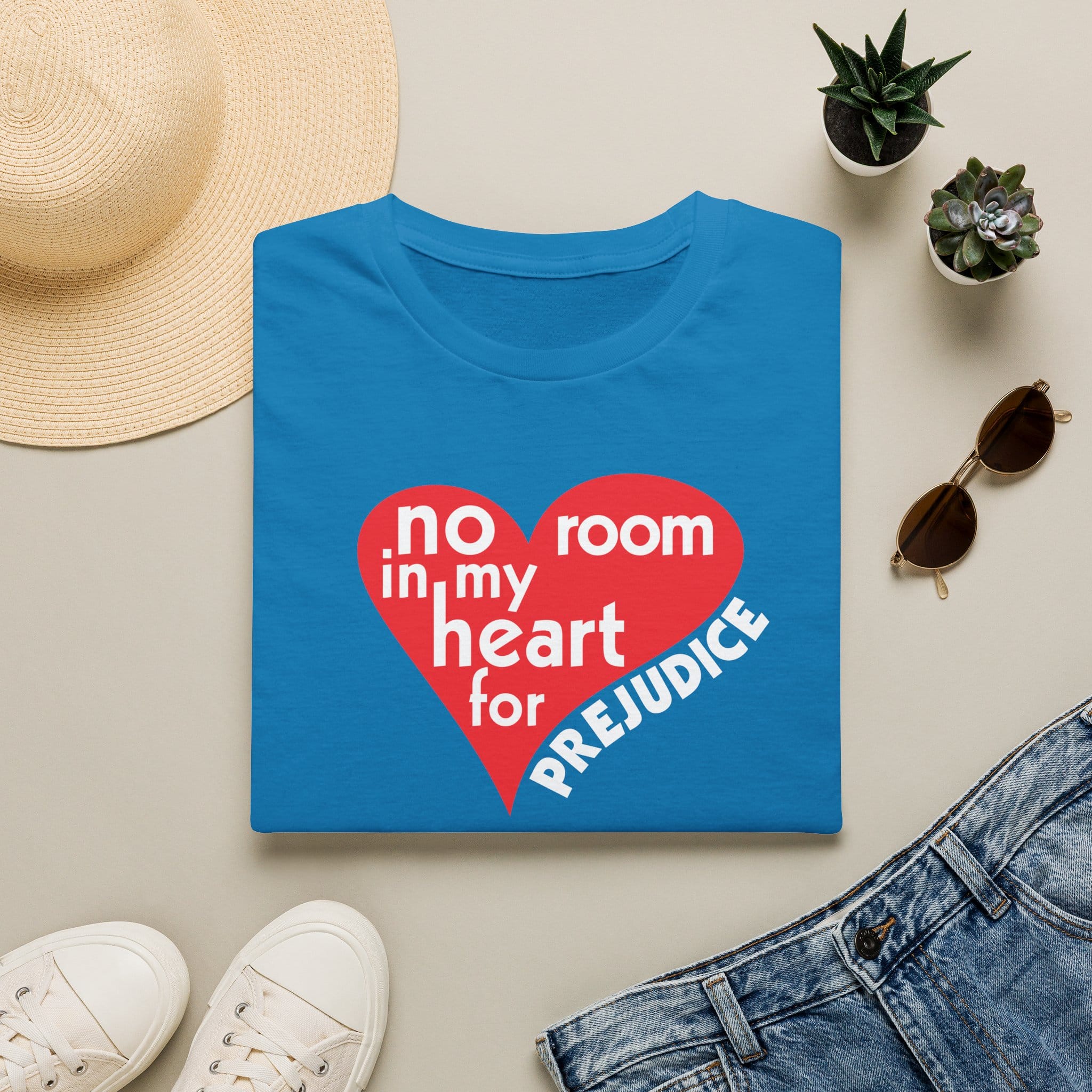 No Room in My Heart for Prejudice Cotton Softstyle T-Shirt - Image 20