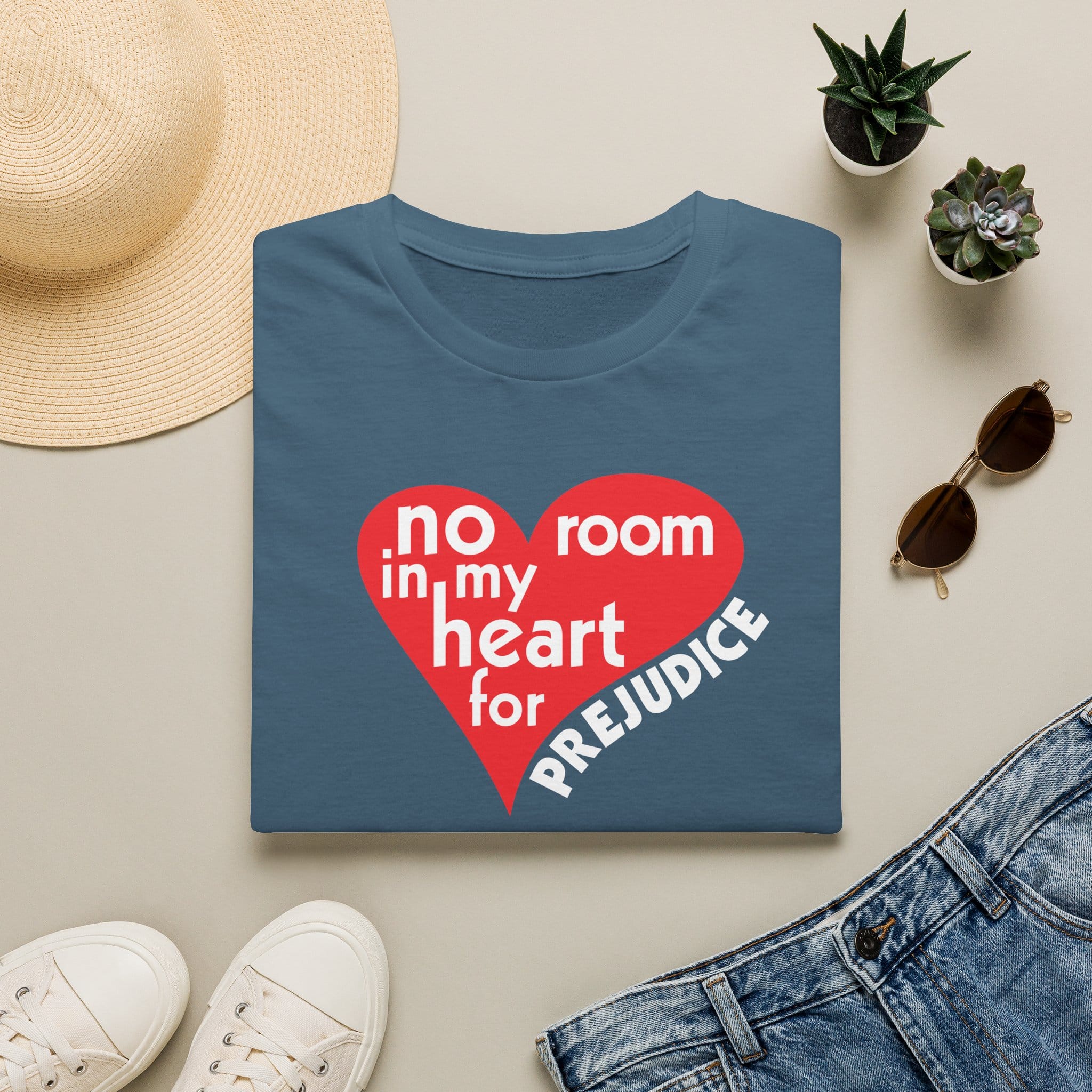 No Room in My Heart for Prejudice Cotton Softstyle T-Shirt - Image 17