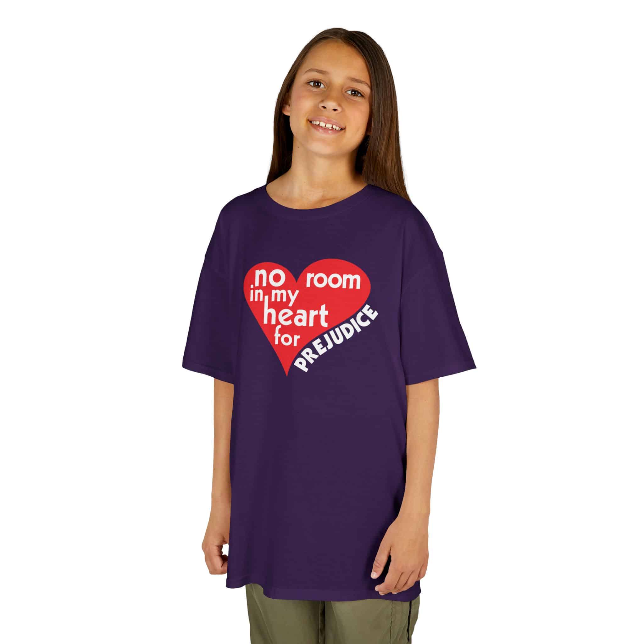 Kids No Room for Prejudice Cotton T-Shirt - Image 9