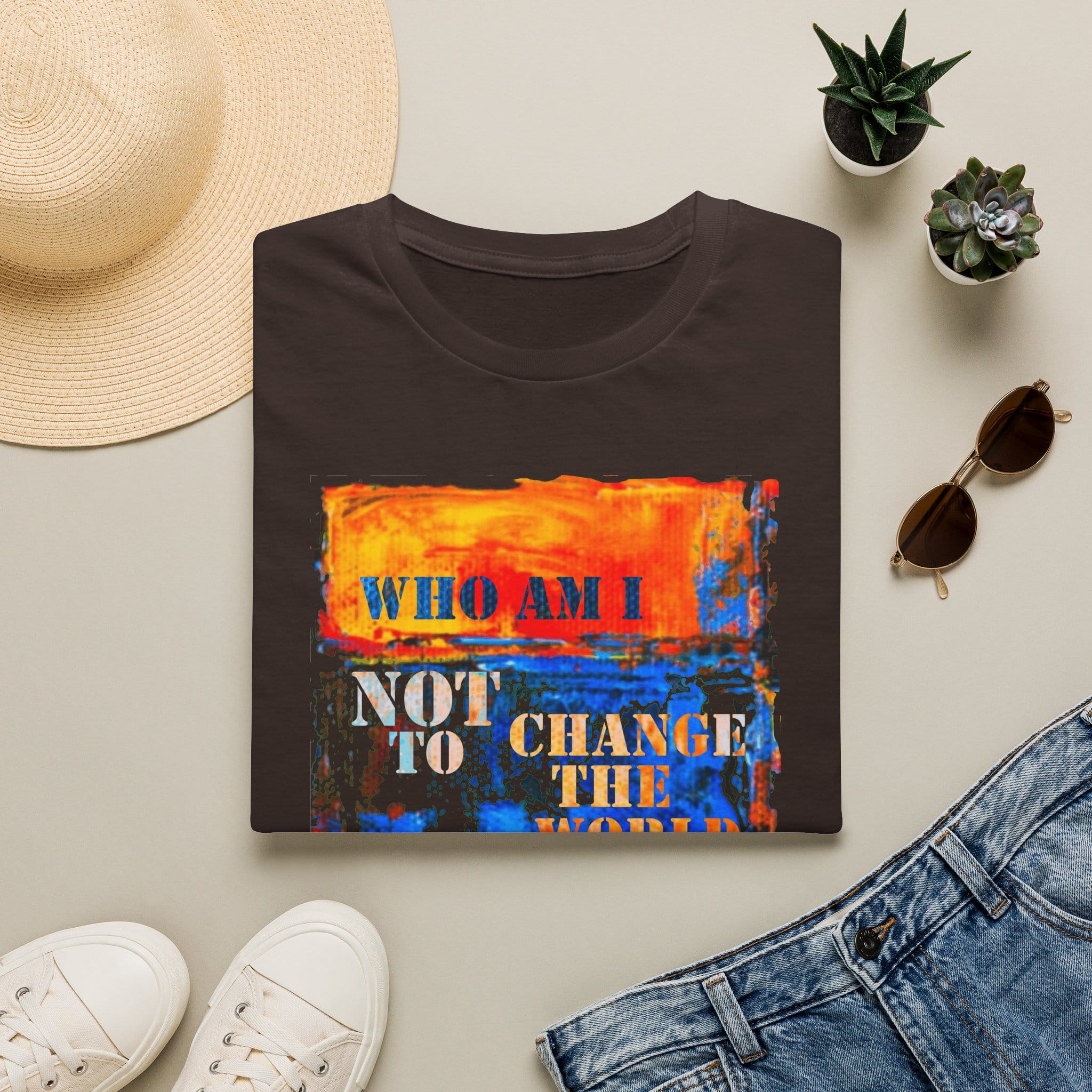 Who Am I NOT to Change the World T-Shirt - Image 2
