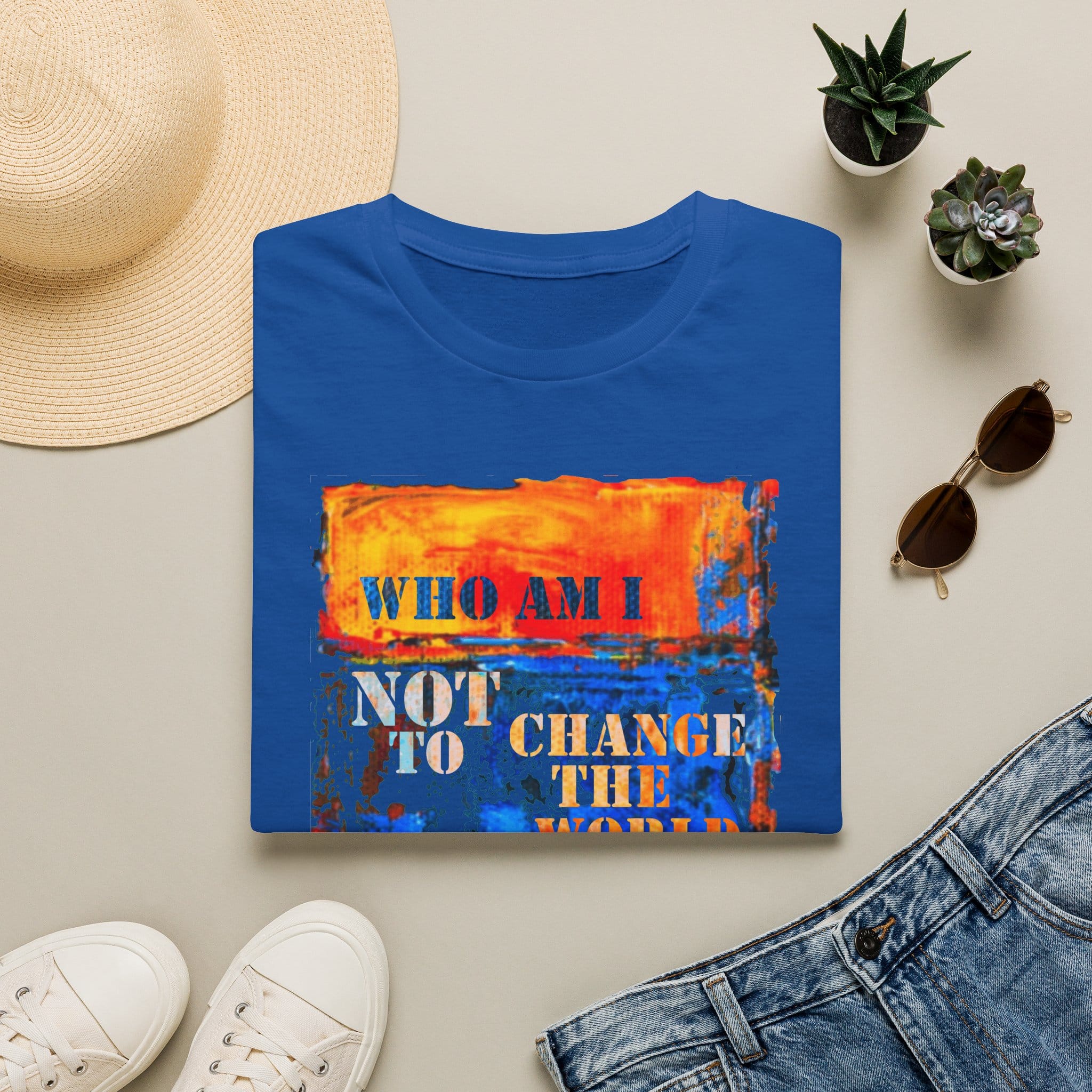 Who Am I NOT to Change the World T-Shirt - Image 15