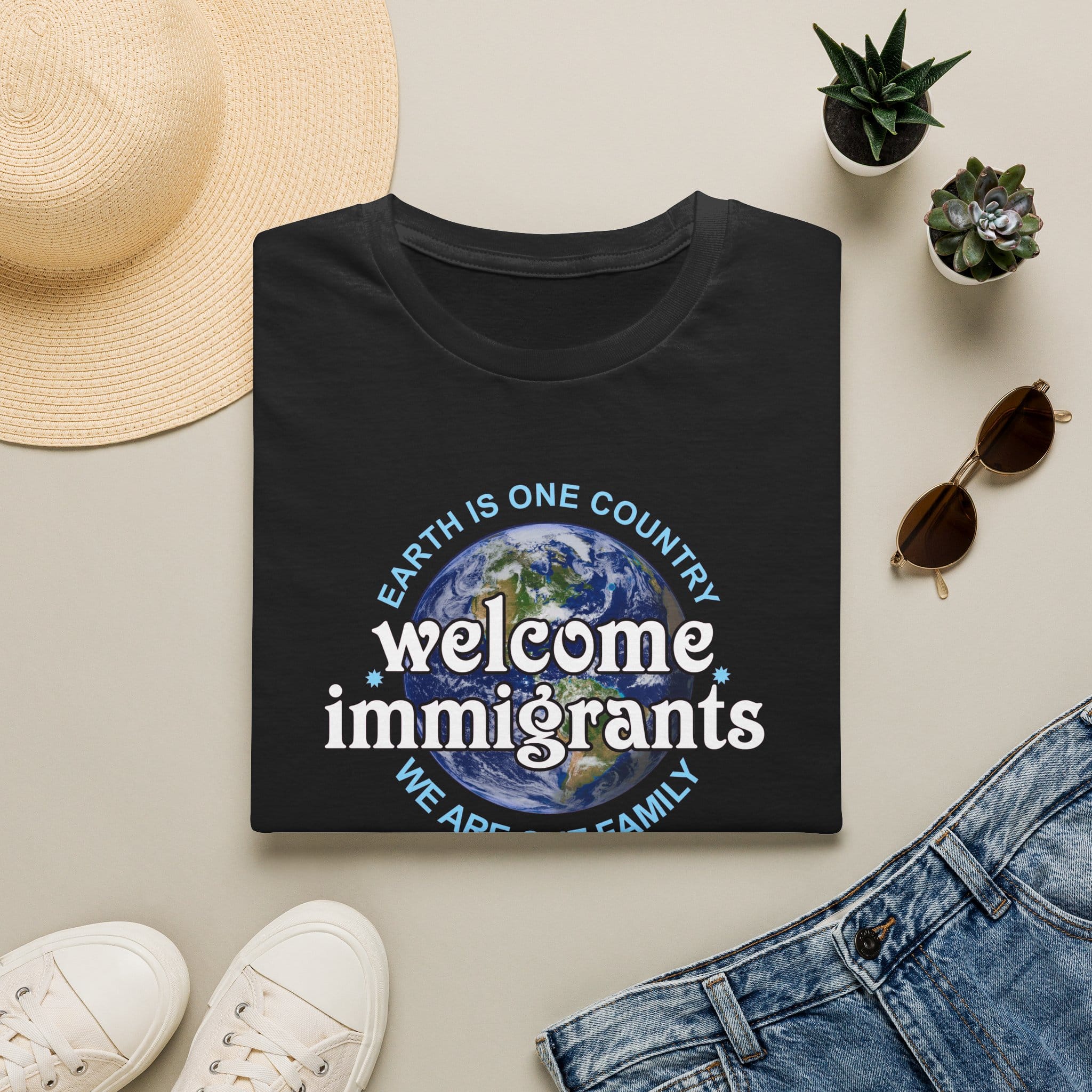 Welcome Immigrants Softstyle T-Shirt - Image 5