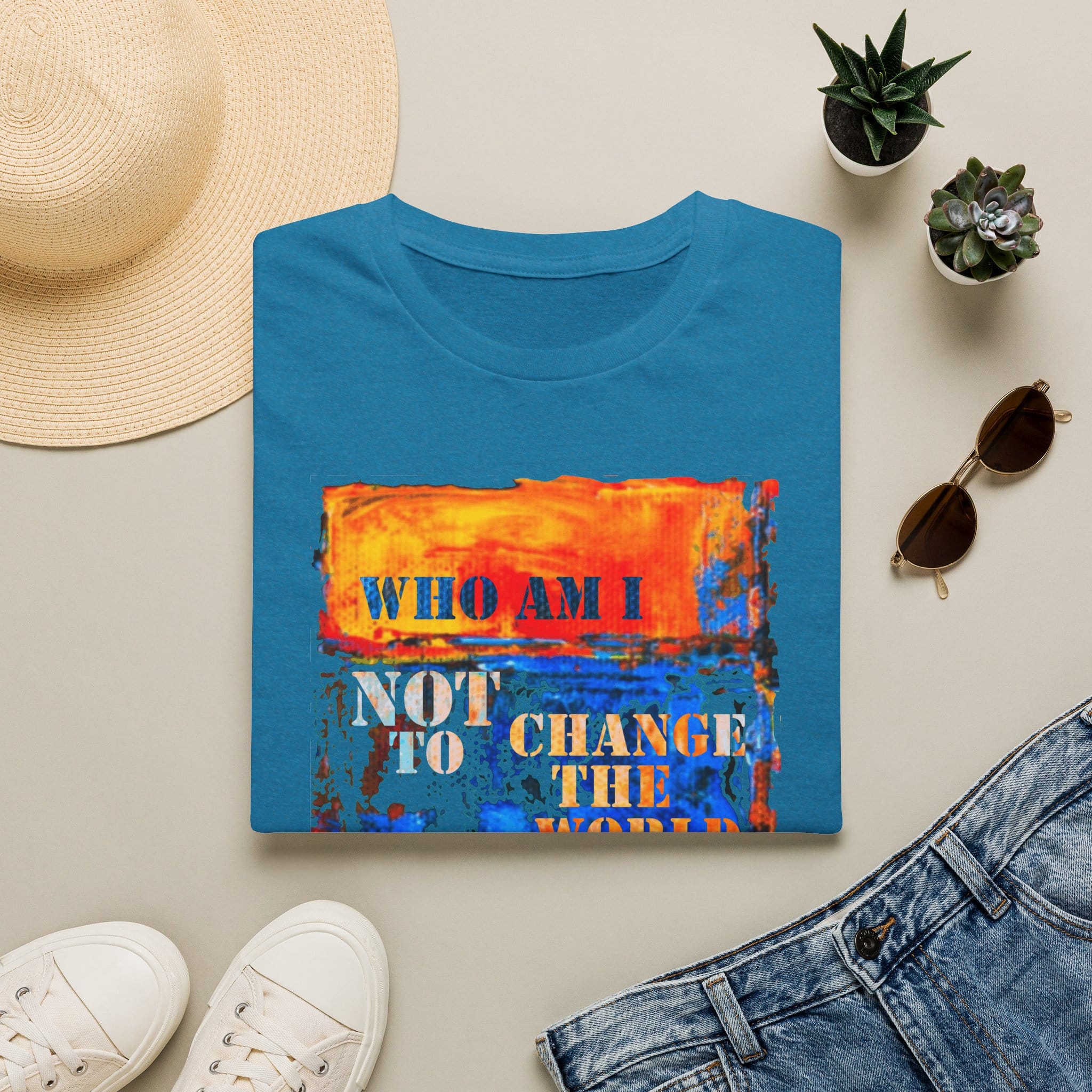 Who Am I NOT to Change the World T-Shirt - Image 12