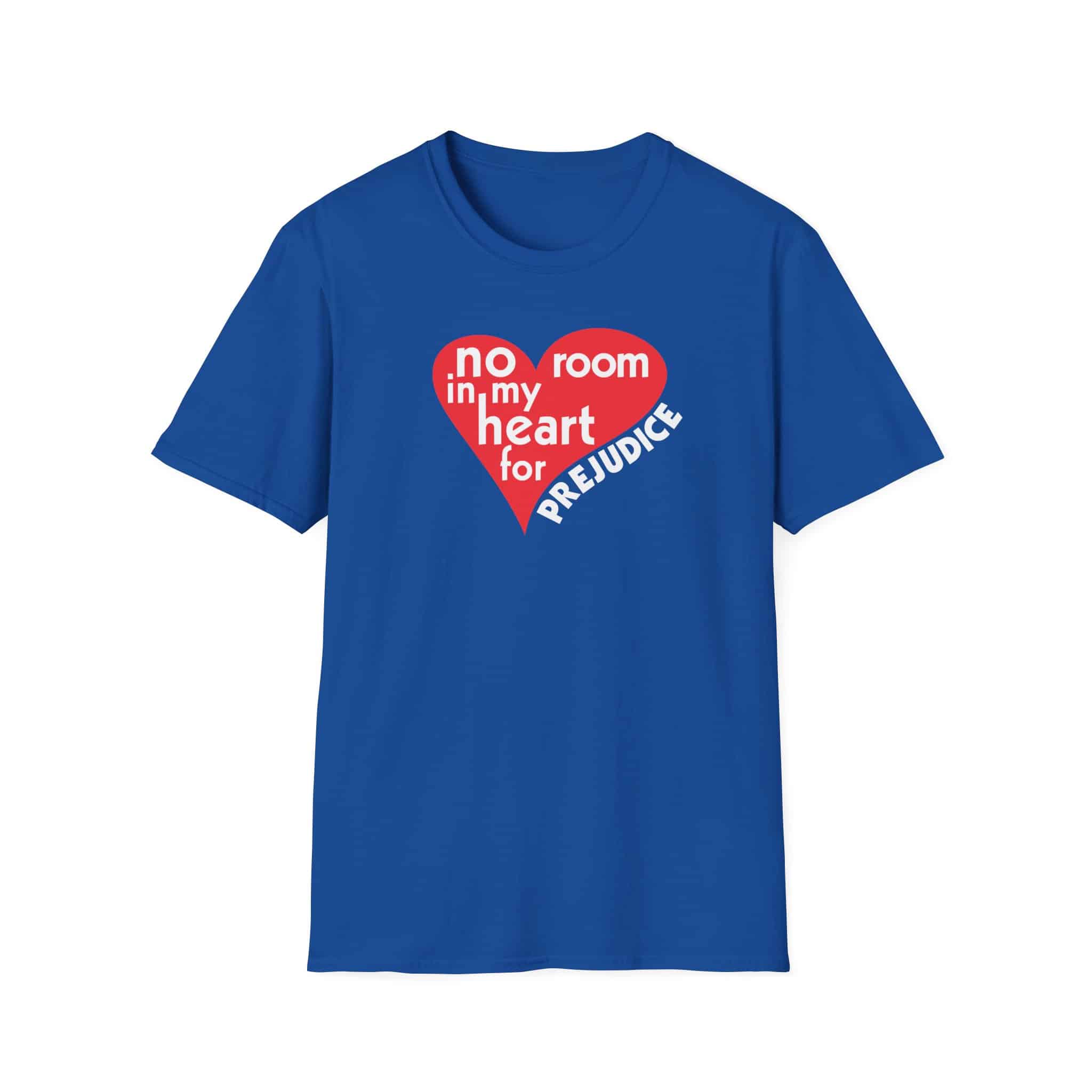 No Room in My Heart for Prejudice Cotton Softstyle T-Shirt - Image 28