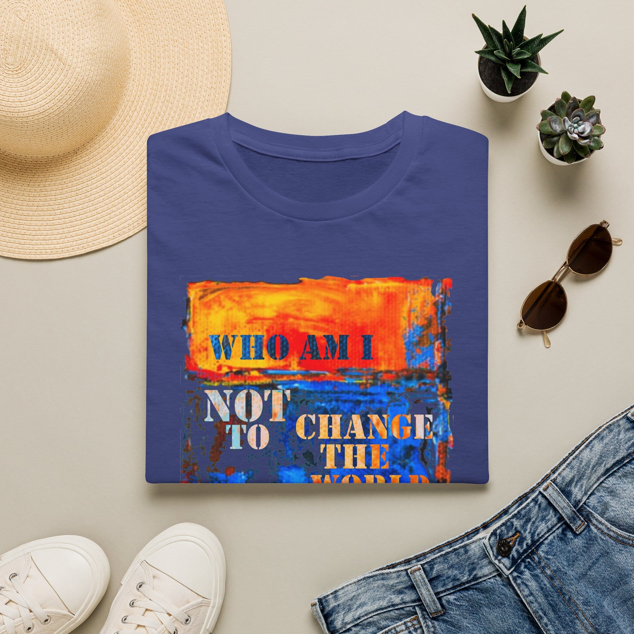 Who Am I NOT to Change the World T-Shirt - Image 18