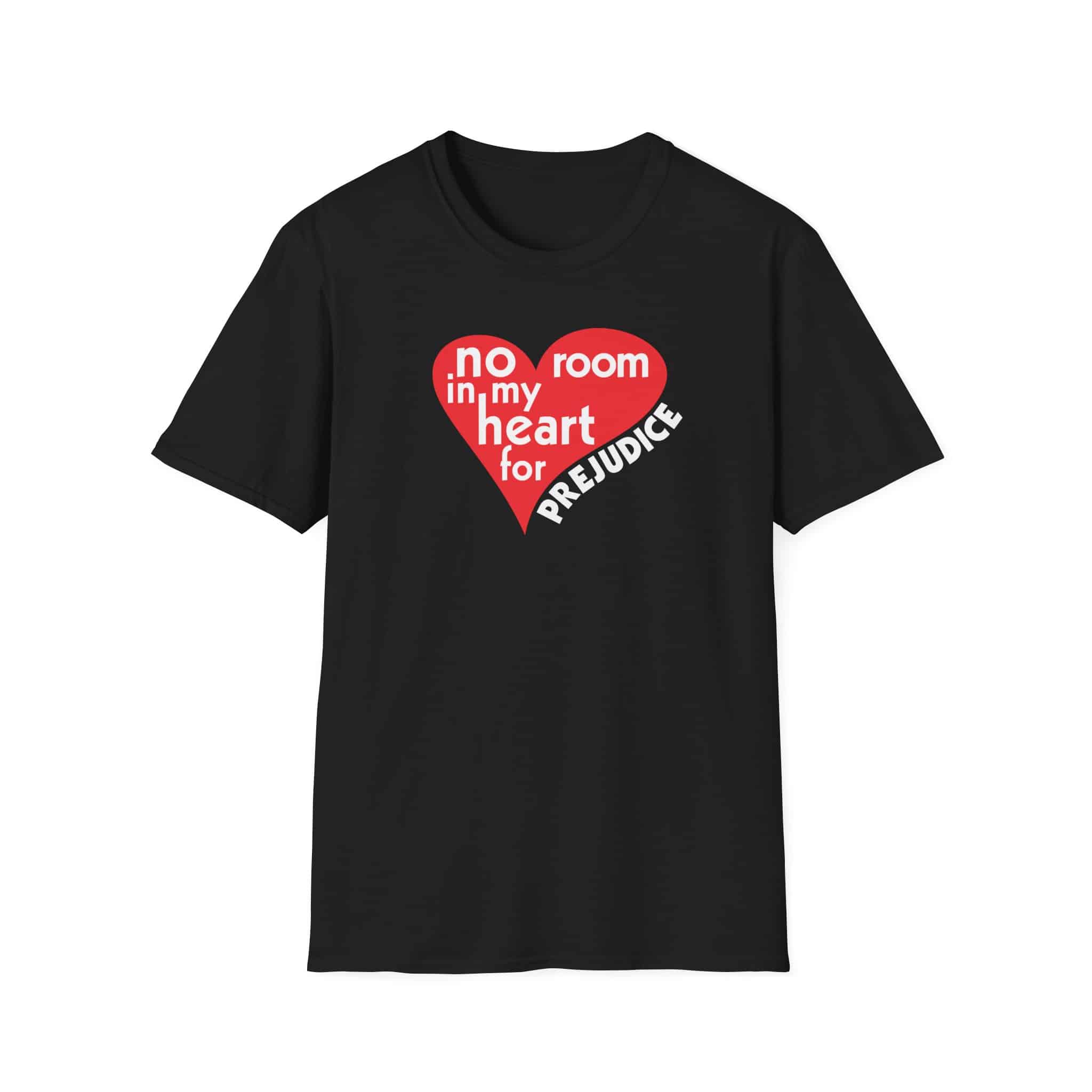 No Room in My Heart for Prejudice Cotton Softstyle T-Shirt - Image 4